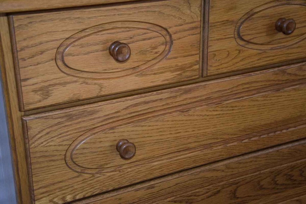komoda dębowa z szufladami - jak nowa Olsztyn - zdjęcie 6