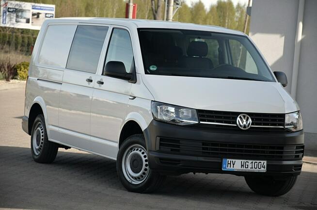 Volkswagen Transporter 2,0 TDI 102KM Długi 6 osób Brygadówka Klima Ostrów Mazowiecka - zdjęcie 1