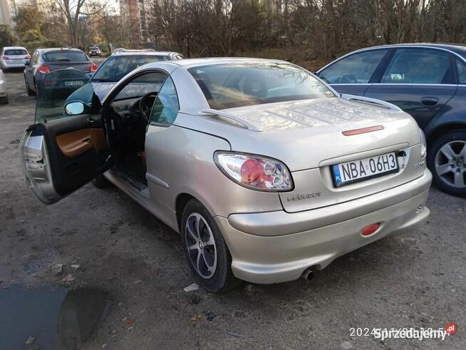 Peugeot 206 CC stan techniczny idealny Gdańsk - zdjęcie 6