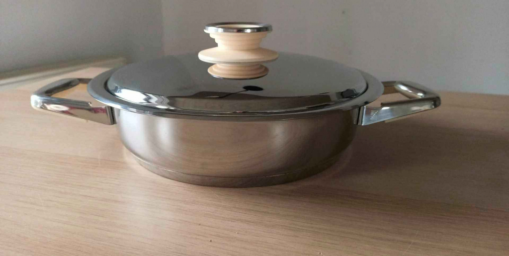 NOWA Patelnia ZEST ZEPTER naczynie z pokrywką 24cm 2,5 litra indukcja- Śródmieście - zdjęcie 9