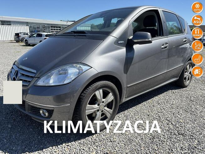 Mercedes A160 95km BENZYNA podgrzewane fotele SERWIS bezwypadek 2011 Tychy - zdjęcie 1