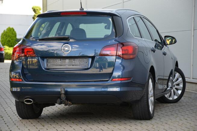Opel Astra Opłacona 1.4T 120KM Serwis Cosmo 100% Org.lakier! Skóra Alu Kutno - zdjęcie 10