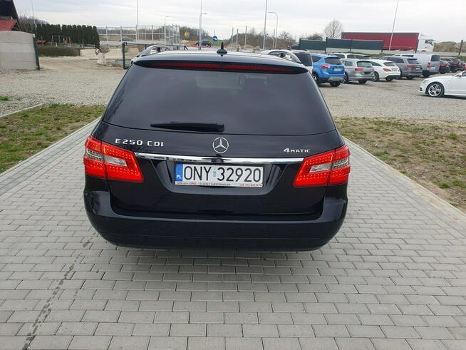Mercedes E 250 2.2cdi 204KM Avantgarde 4matic 7osobowy Raty Zamiana Strobice - zdjęcie 6