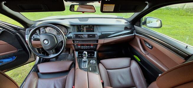 bmw 520D wymieniony rozrząd skóra duza navi Psie Pole - zdjęcie 7