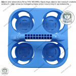 Koszyk do transportu słoików Solidny, Gruby Plastik, Kobiałka miód Jaśliska - zdjęcie 4