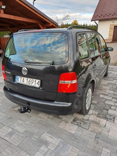 VW Touran 1.6 MPI benzyna 75 kw 102 km 2004 rok Pustków - zdjęcie 2