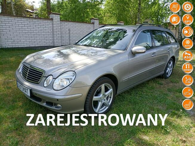 Mercedes E 200 zarejestrowany/jeden właściciel w Polsce/163KM/ Zieleniewo - zdjęcie 1