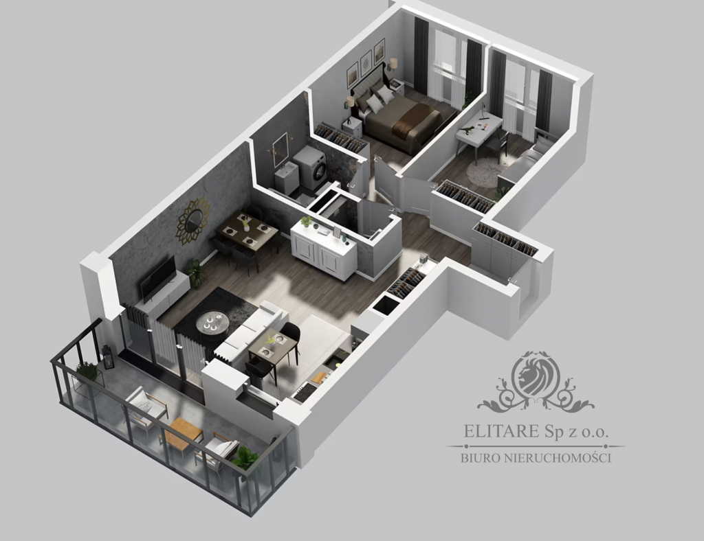 Mieszkanie 64,48m2, 3 pokoje, balkon, ogrzewanie miejskie/ Reymonta Wrocław - zdjęcie 11