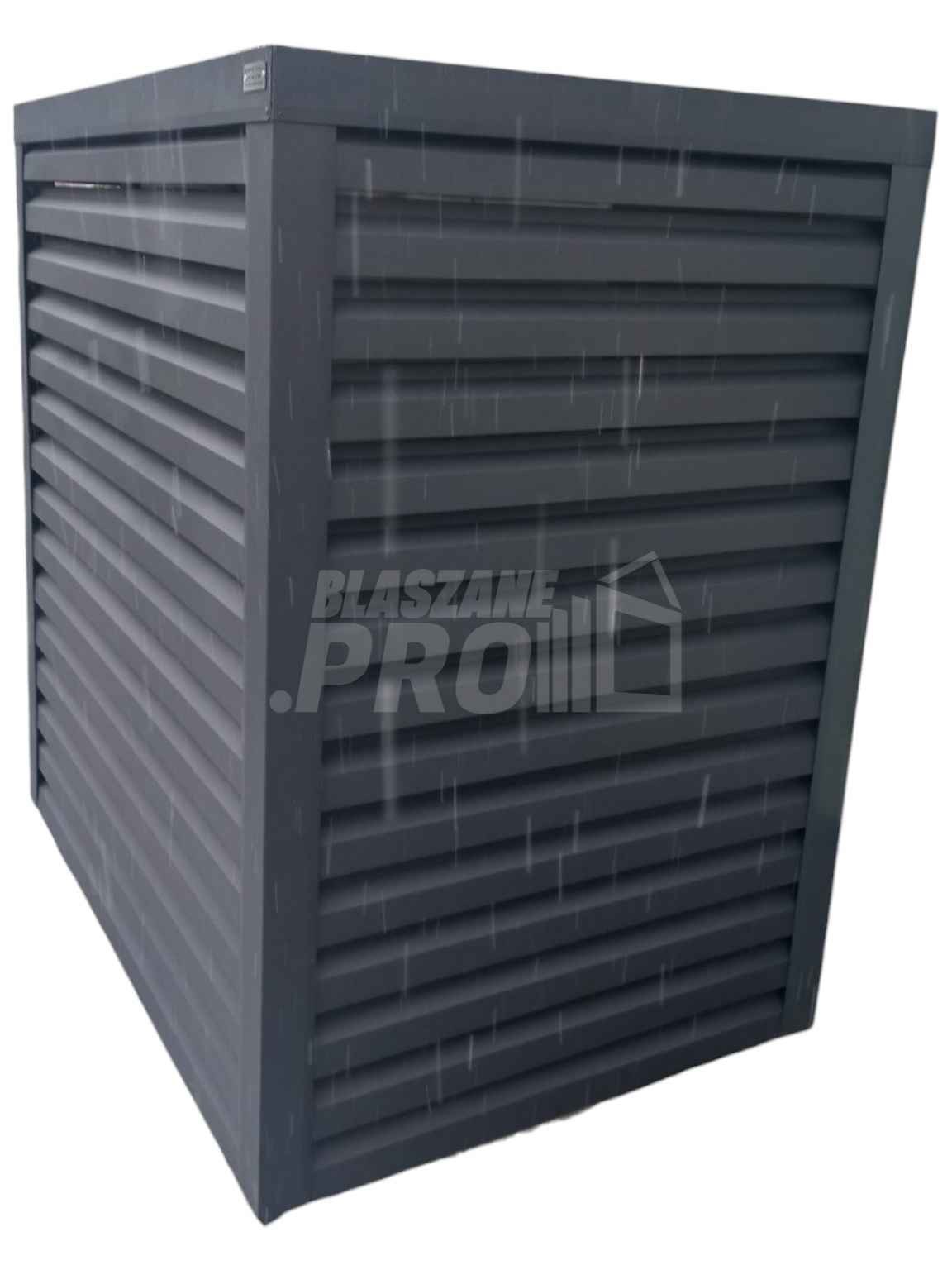 Osłona pompy ciepła 80x50x180 cm antracyt GP319 Gdynia - zdjęcie 1