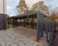 Carport PREMIUM - Wiata samochodowa 7x3 dodatkowa zabudowa ID1158 Toruń - zdjęcie 2
