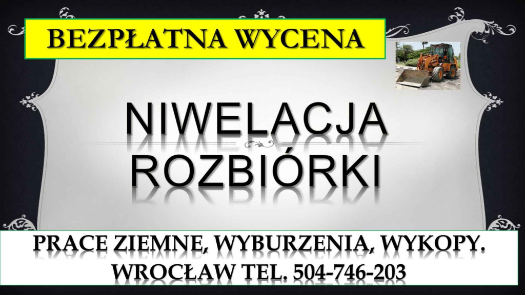 Prace ziemne, Wrocław, tel. 504-746-203, cennik, wyburzenie, rozbiórki Psie Pole - zdjęcie 4