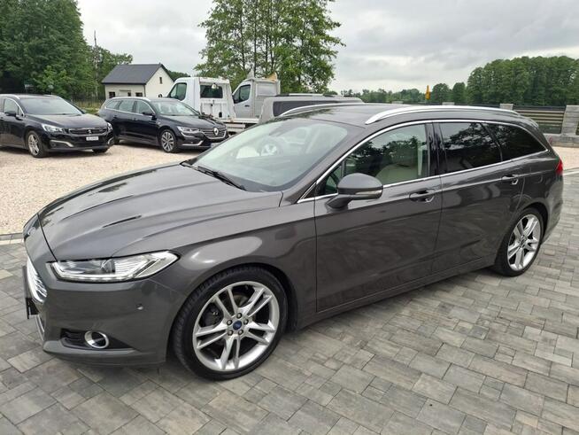 Ford Mondeo Titanium 2.0 Tdci Bi-Turbo 210 km Automat Panorama Skóra Stare Budy - zdjęcie 5