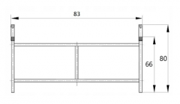Rama rusztowania warszawskiego 163cm, 83cm, 200cm PRODUCENT TANIO Wrocławice - zdjęcie 4