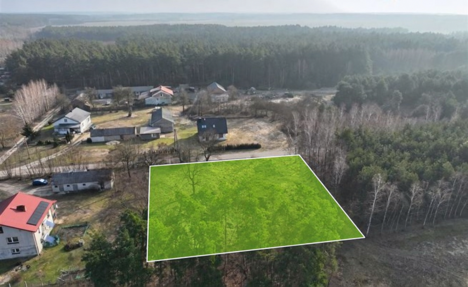 Działka budowlana 1905 m2. Wilczanka gm. Żyrzyn Wilczanka - zdjęcie 7