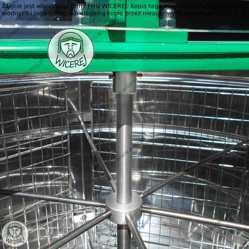 Miodarka Ręczno-Elektryczna 6 Ramkowa Nierdzewna Miodziarka Jaśliska - zdjęcie 7