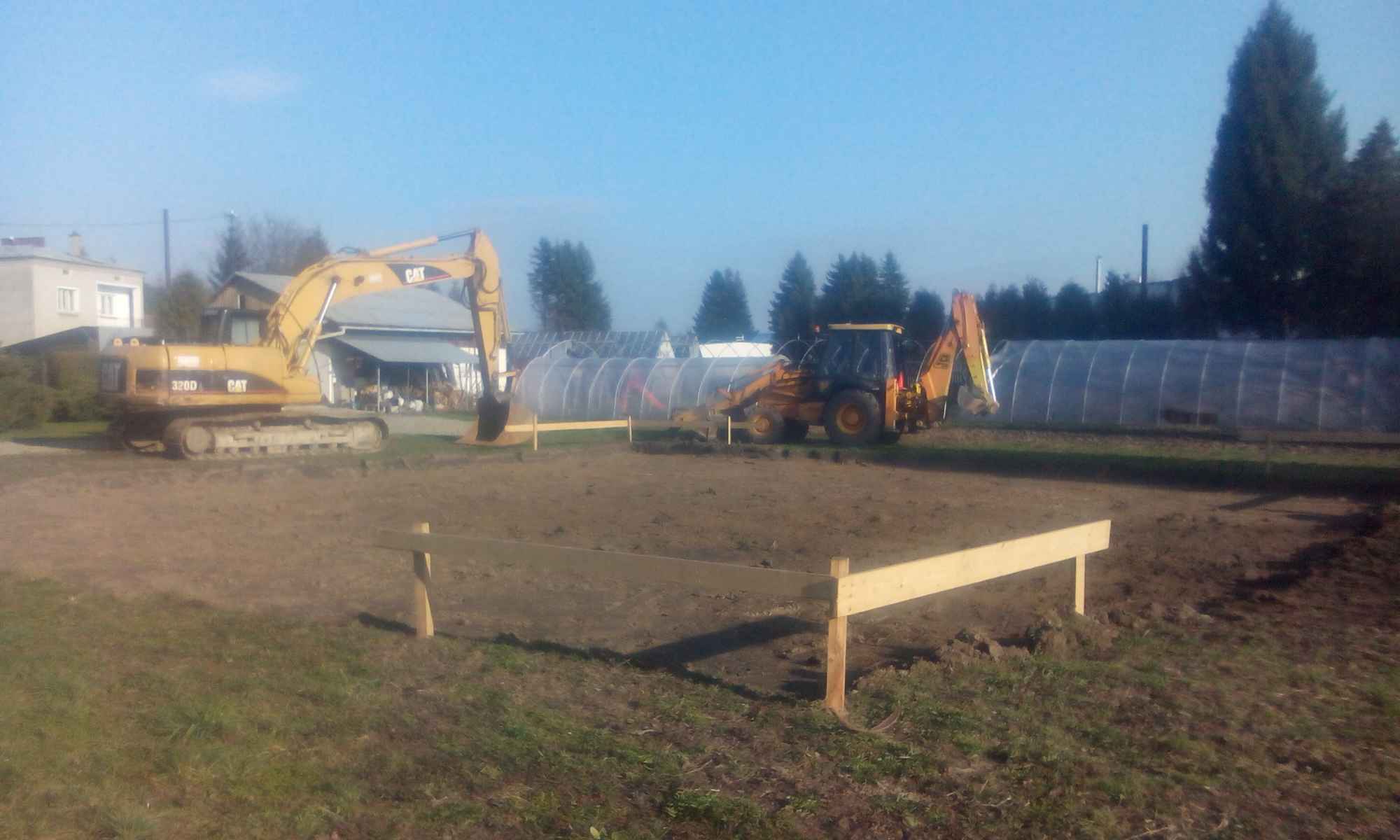 Prace ziemne,usługi koparką, wykopy, wozidło, wiertnica Sanok - zdjęcie 9