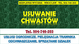 Pielenie działki, cena, tel. 504-746-203. Wrocław. Odchwaszczenie. Psie Pole - zdjęcie 4