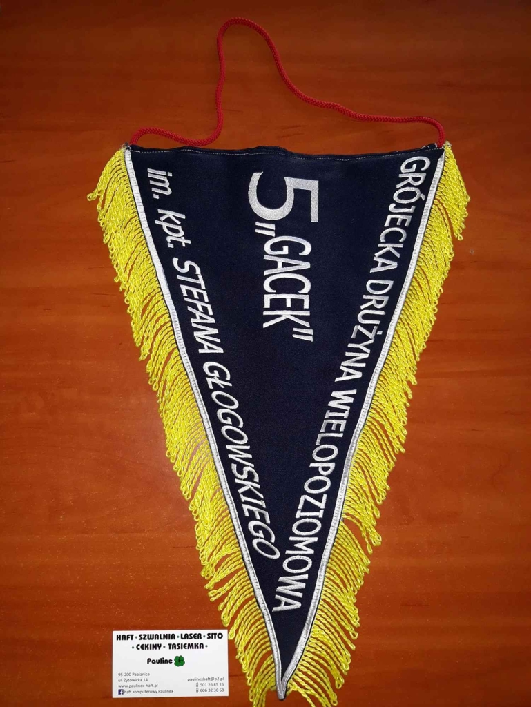 Haft na skrpetkach, skarpety z haftem, logo na skarpetkach, hafciarnia Pabianice - zdjęcie 4