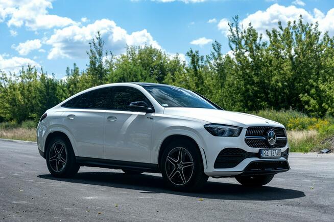 MERCEDES BENZ GLE COUPE 400D AMG LINE KRAJOWY BEZWYPADKOWY DIESEL 330K Ropczyce - zdjęcie 7