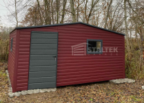 Schowek - Domek ogrodowy 5x4m - drzwi - 2x okna Dach ST190 Cieszyn - zdjęcie 2