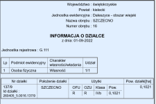 5 działek, 25 km od Kielc, uzbrojone, w otoczeniu lasów Szczecno - zdjęcie 5