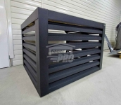 Osłona klimatyzatora – pompy ciepła 110x60x80cm cm antracyt GP707 Augustów - zdjęcie 3