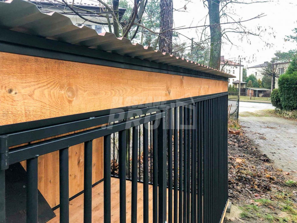 Kojec dla psów 3x2m Wiatrołap Drewniana podłoga Uchwyt na miski GP397 Inowrocław - zdjęcie 3