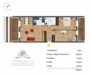 Mieszkanie 68,78m2, 3 pokoje, ogrzewanie miejskie/ Huby, Wrocław Wrocław - zdjęcie 10