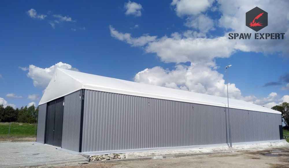 Hale namiotowe/magazyny całoroczne - solidne konstrukcje stalowe Łódź - zdjęcie 6