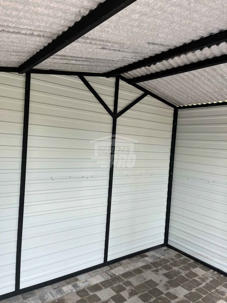 Schowek - Domek Ogrodowy 4x2,5m + Wiata 1x2,5m  Okno Drzwi rynny GP568 Jastrzębie-Zdrój - zdjęcie 5