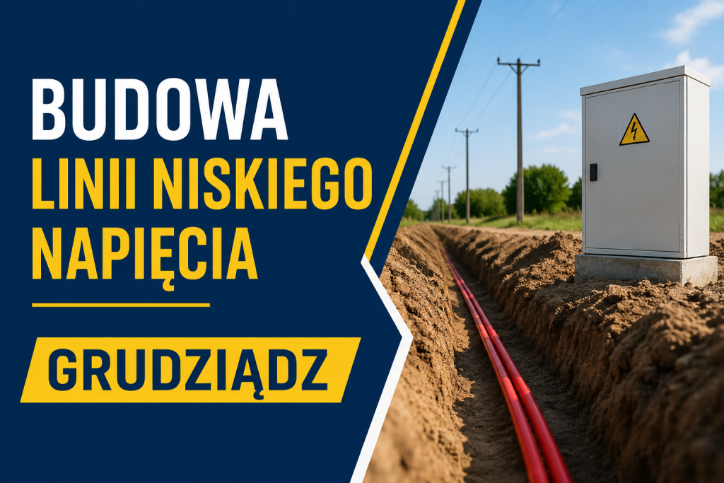 PODWYKONAWCA – BUDOWA LINII NISKIEGO NAPIĘCIA | GRUDZIĄDZ Grudziądz - zdjęcie 1