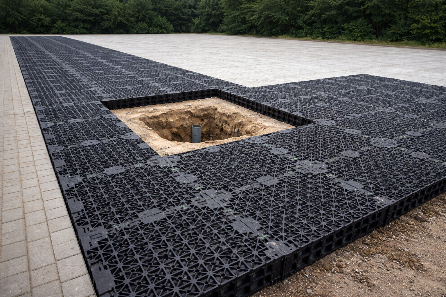 Drenaż ogrodowy SPEED drain 60x60x5 Krzyki - zdjęcie 2