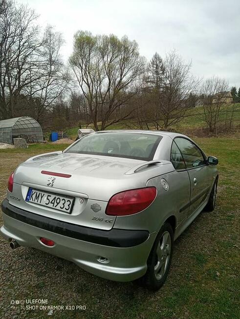 Peugeot 206CC bez korozji tylko 212tys km Gotowy do jazdy Głogoczów - zdjęcie 4