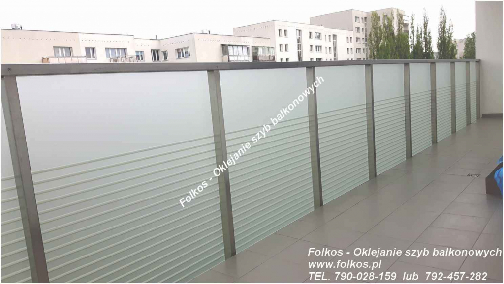 Oklejamy balkony Warszawa Jutrzenki, Prystora, Al Jerozolimskie, Gróje Ochota - zdjęcie 5