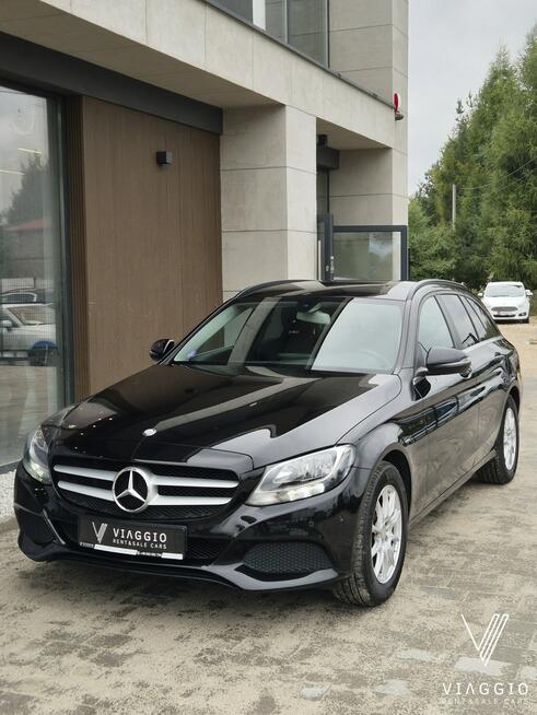 Mercedes-Benz C160 130km BENZYNA NAV kamer SKÓRA bezwypadko SERWI 2017 Tychy - zdjęcie 5