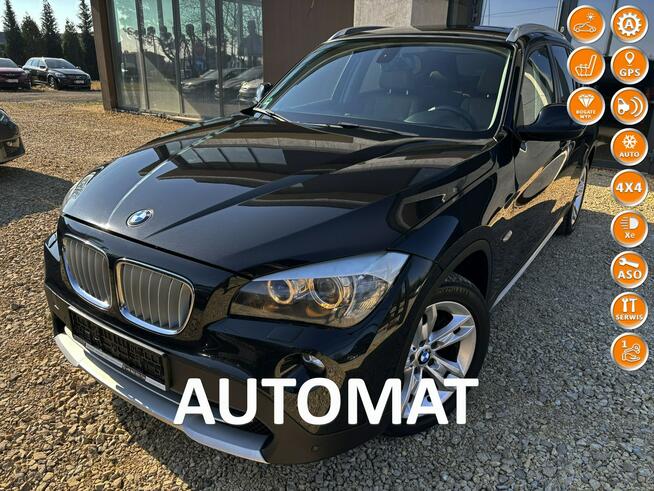 BMW X1 23d xDrive 204km PDC hak NAVI xenon BEZWYPADKOWY serwis 2012 Tychy - zdjęcie 1