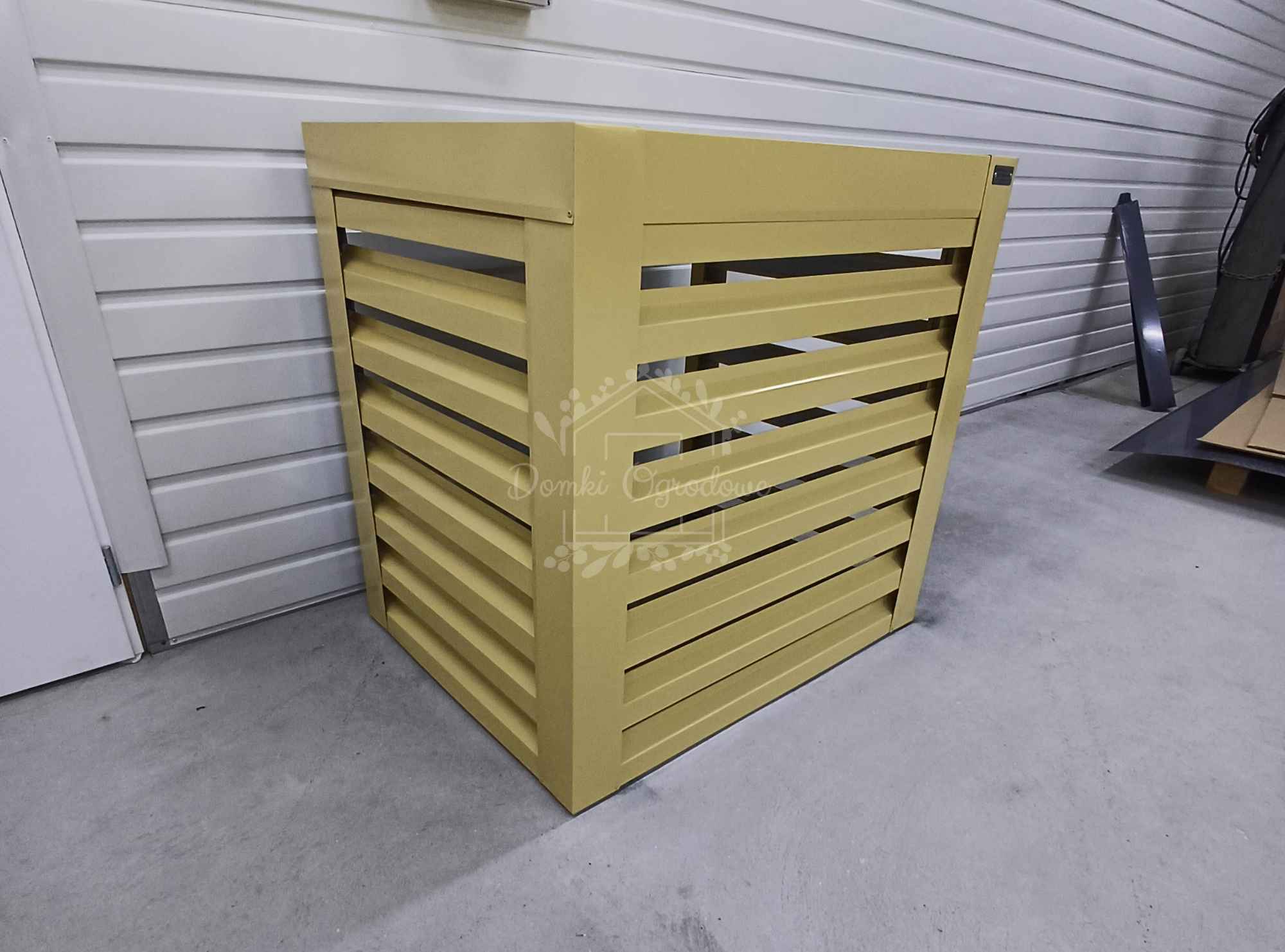 Osłona pompy ciepła 90x80x90 cm żółty Zabudowa ID860 Wągrowiec - zdjęcie 3