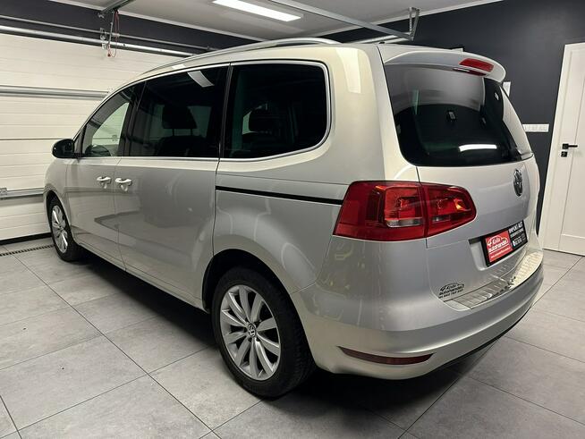 VW Sharan 2.0 TDI DSG Navi Kamera Tempomat Panorama Rej PL Gwarancja Lubrza - zdjęcie 5