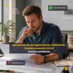 Specjalista/-tka ds. przygotowania produkcji i kosztorysowania