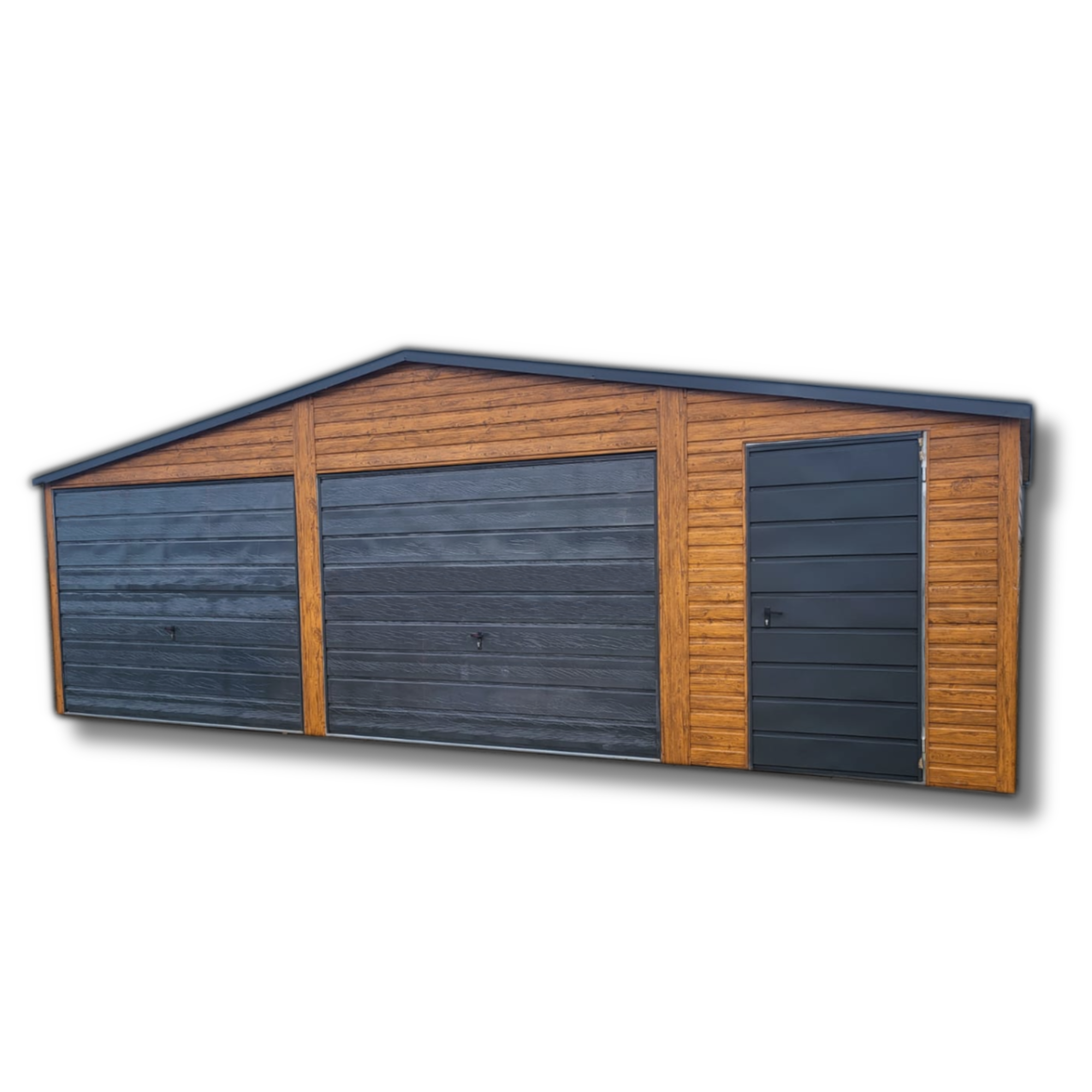 Garaż Blaszany 8x6 dwustanowiskowy drewnopodobny FILC GRATIS Śródmieście - zdjęcie 1