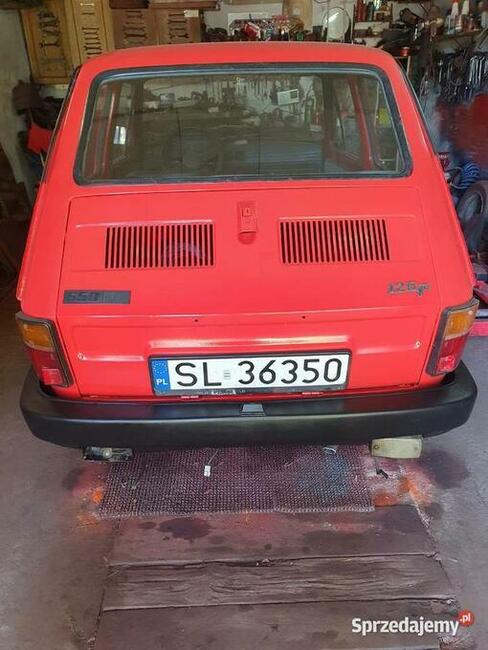 Fiat 126 czerwony maluch Zawiercie - zdjęcie 3