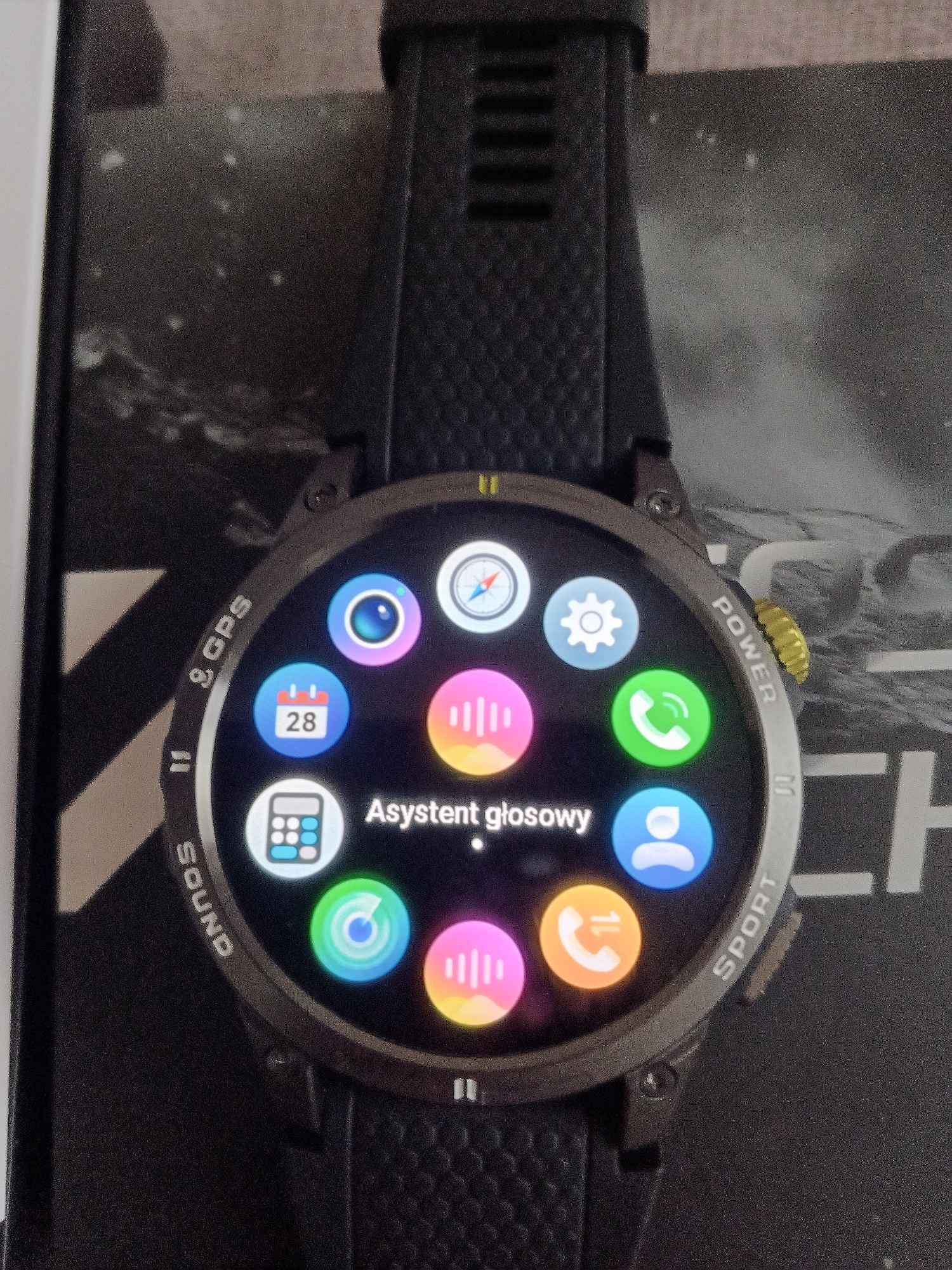 Smartwatch NX18 Pro Inteligentny sportowy 466x466 Amoled,GPS ,Android Nowe Miasto - zdjęcie 11