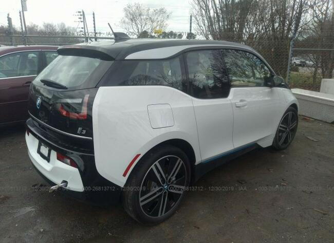 BMW i3 2019, REX, 120 Ah, uszkodzony bok Warszawa - zdjęcie 4