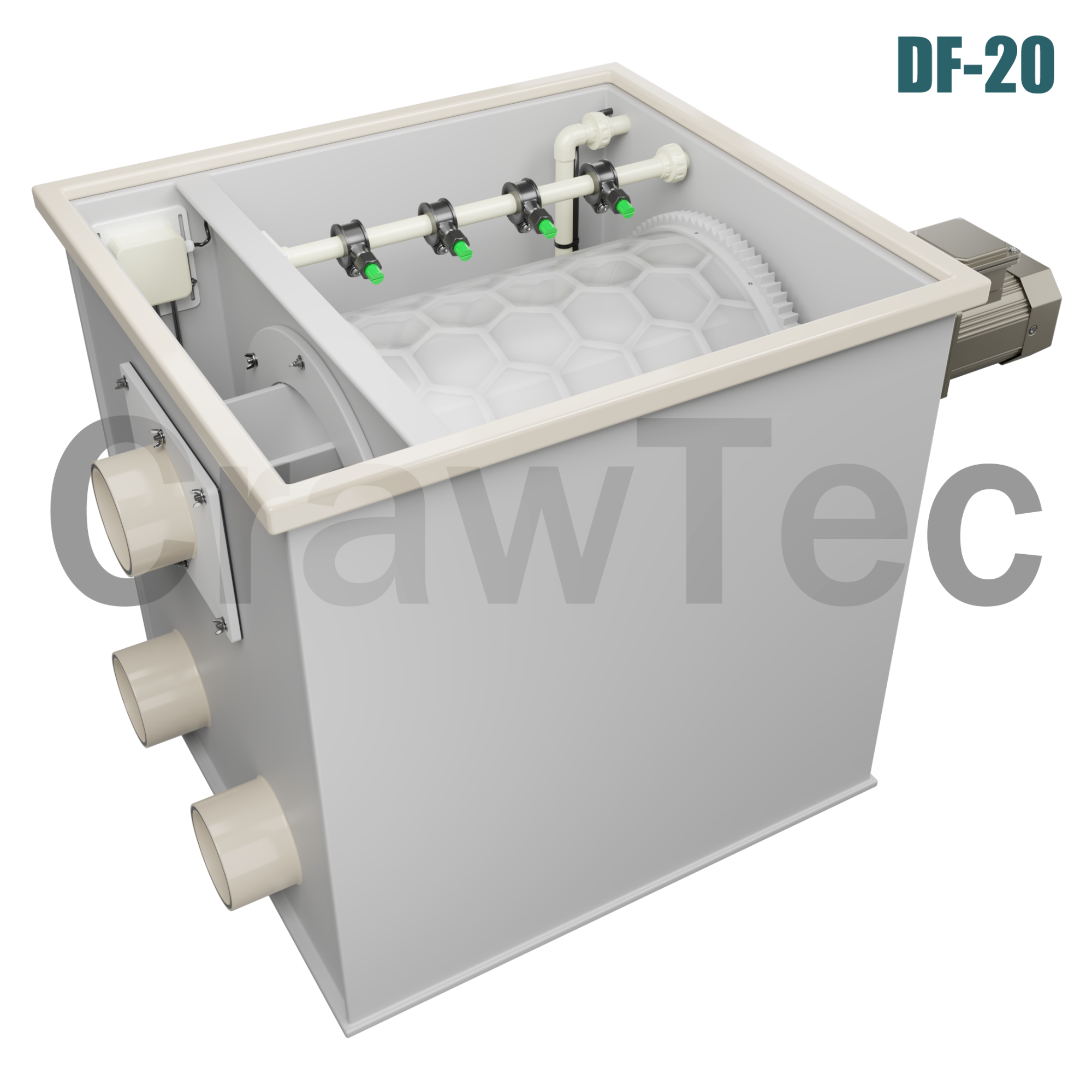 Filtr bębnowy do oczka wodnego Śródmieście - zdjęcie 2