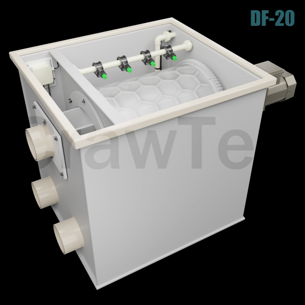 Filtr bębnowy do oczka wodnego Śródmieście - zdjęcie 2