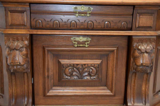 witryna narożna dębowa - meble gdańskie - jak nowa Olsztyn - zdjęcie 7