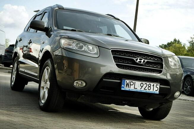 Hyundai Santa Fe 2,2CRDI Klima, skóra, alu R18, 150KM, 2008r. Płock - zdjęcie 2