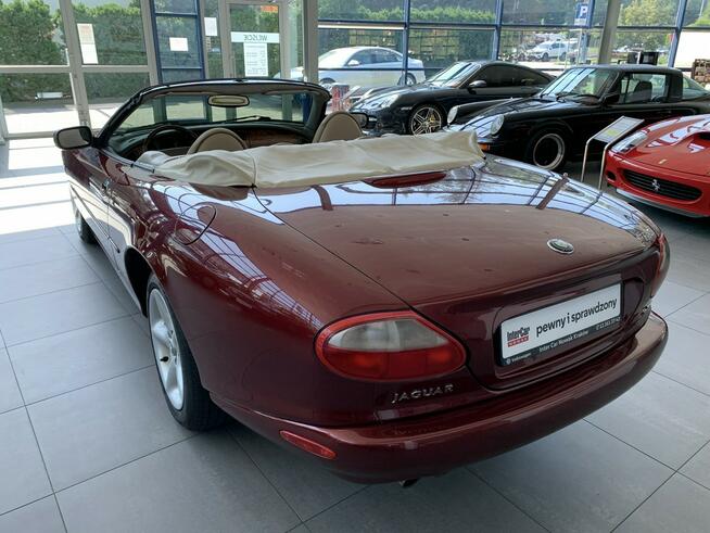 Jaguar XK8 Automat 4.0 V8 284km cabrio skóry przepiękny Kraków - zdjęcie 9