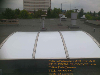 Folia przeciwsłoneczna zewn. -Folia na świetliki dachowe z poliwęglanu Białołęka - zdjęcie 4