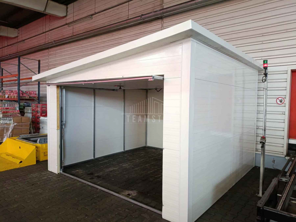 Garaż ocieplony z płyty warstwowej 3x3m brama płyta warstwowa TS1239 Mysłowice - zdjęcie 2